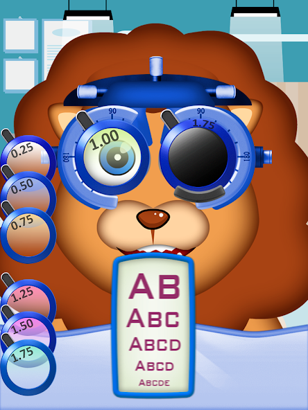 Capture d'examen oculaire animalier